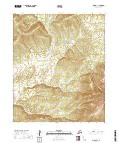 Tanana A-2 SW topographic map thumbnail