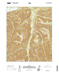 Tanana B-1 NE topographic map thumbnail
