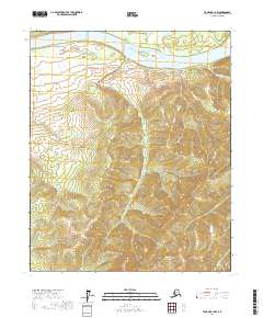 Tanana B-1 NW topographic map thumbnail