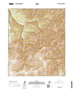 Tanana B-1 SW topographic map thumbnail