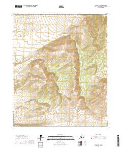 Tanana B-2 SE 2017 topographic map thumbnail