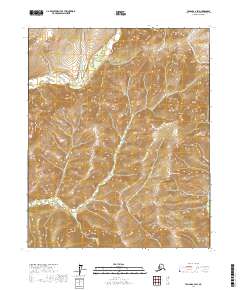 Tanana C-2 SW topographic map thumbnail