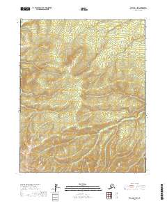 Tanana D-1 SW topographic map thumbnail