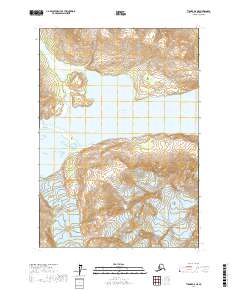 Tyonek A-8 NE topographic map thumbnail