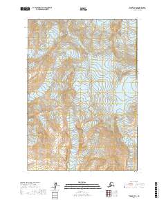 Tyonek B-7 SE topographic map thumbnail