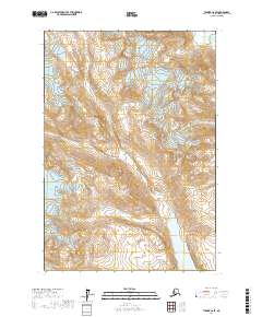 Tyonek C-6 SE topographic map thumbnail