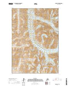 Tyonek C-8 SE topographic map thumbnail