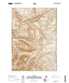 Tyonek D-5 SW topographic map thumbnail