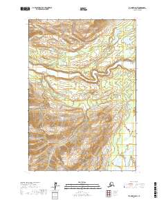 Tyonek D-6 NW 2017 topographic map thumbnail