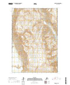 Tyonek D-6 SE topographic map thumbnail