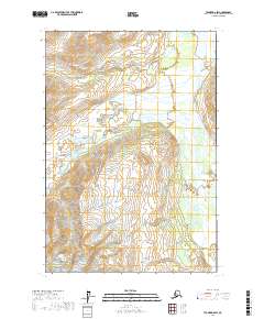 Tyonek D-6 SW topographic map thumbnail