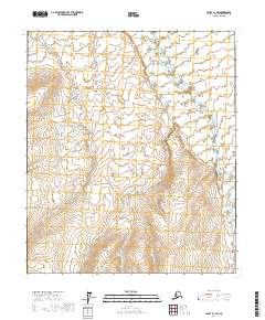 Umiat A-1 SW topographic map thumbnail