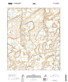 Umiat B-1 NW topographic map thumbnail
