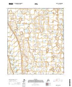 Umiat B-1 SW topographic map thumbnail