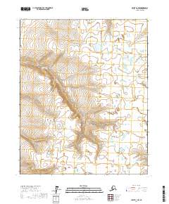 Umiat D-1 NW topographic map thumbnail