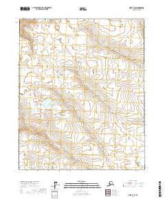 Umiat D-1 SE topographic map thumbnail