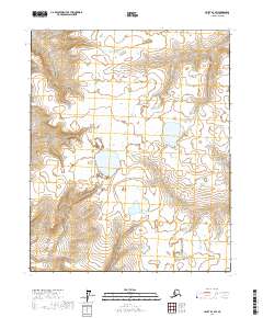 Umiat D-1 SW topographic map thumbnail