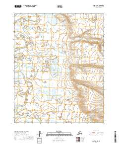 Umiat D-2 NE 2017 topographic map thumbnail