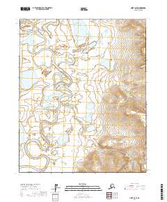 Umiat D-2 SE 2017 topographic map thumbnail