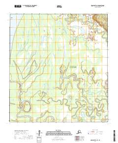 Unalakleet A-2 SE topographic map thumbnail