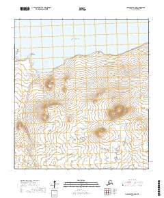 Unalakleet B-5 NW topographic map thumbnail
