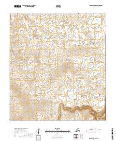 Unalakleet B-5 SW topographic map thumbnail