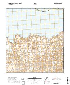 Unalakleet B-6 NW topographic map thumbnail