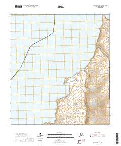 Unalakleet C-5 SE topographic map thumbnail
