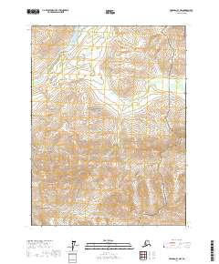 Wiseman B-1 NW topographic map thumbnail