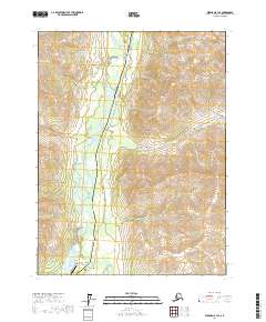 Wiseman B-1 SE topographic map thumbnail