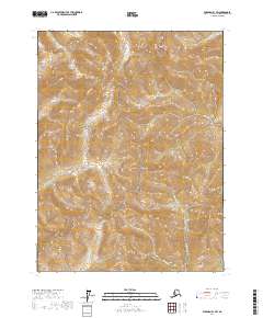 Wiseman B-1 SW topographic map thumbnail