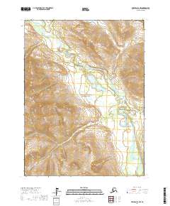 Wiseman B-2 NW topographic map thumbnail