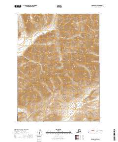 Wiseman D-1 SW topographic map thumbnail
