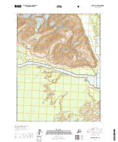 Yakutat A-1 NW 2017 topographic map thumbnail