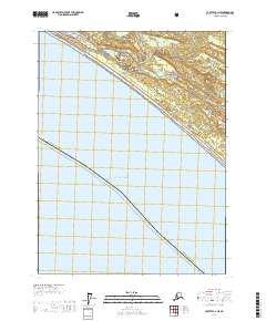 Yakutat A-3 NE 2017 topographic map thumbnail