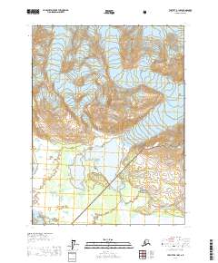 Yakutat B-1 NW 2017 topographic map thumbnail