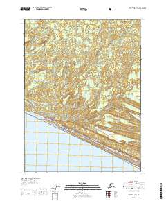 Yakutat B-3 SW 2017 topographic map thumbnail