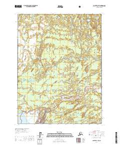 Yakutat B-4 NE 2017 topographic map thumbnail
