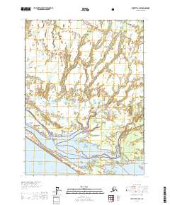 Yakutat B-4 NW 2017 topographic map thumbnail