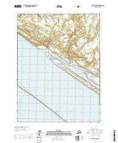 Yakutat B-5 NE 2017 topographic map thumbnail