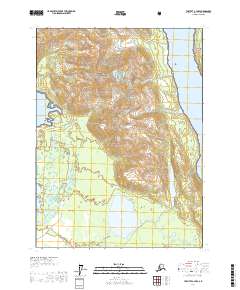 Yakutat C-4 NW 2017 topographic map thumbnail