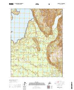 Yakutat C-4 SE 2017 topographic map thumbnail