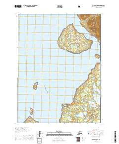 Yakutat C-5 NE 2017 topographic map thumbnail