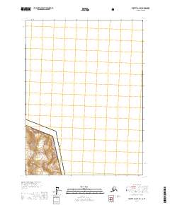 Yakutat D-2 NW 2017 topographic map thumbnail