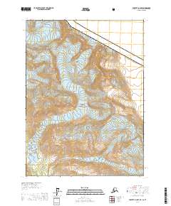 Yakutat D-3 NW 2017 topographic map thumbnail