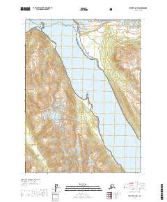 Yakutat D-4 NW 2017 topographic map thumbnail