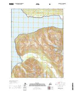 Yakutat D-4 SE 2017 topographic map thumbnail