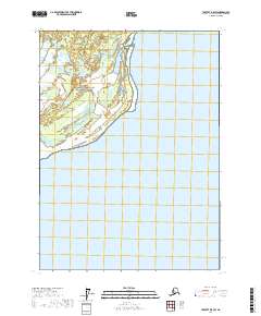 Yakutat D-5 SW topographic map thumbnail
