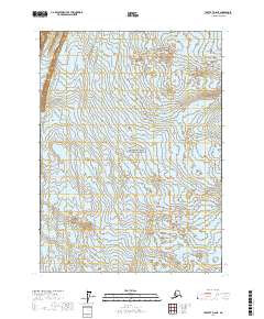 Yakutat D-8 NE topographic map thumbnail