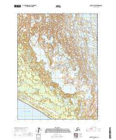 Yakutat D-8 SW topographic map thumbnail